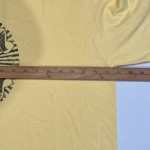 New Vintage Tallinn Estonia Princess Cruise Yellow Shirt Size XXL - Picture 4 of 6